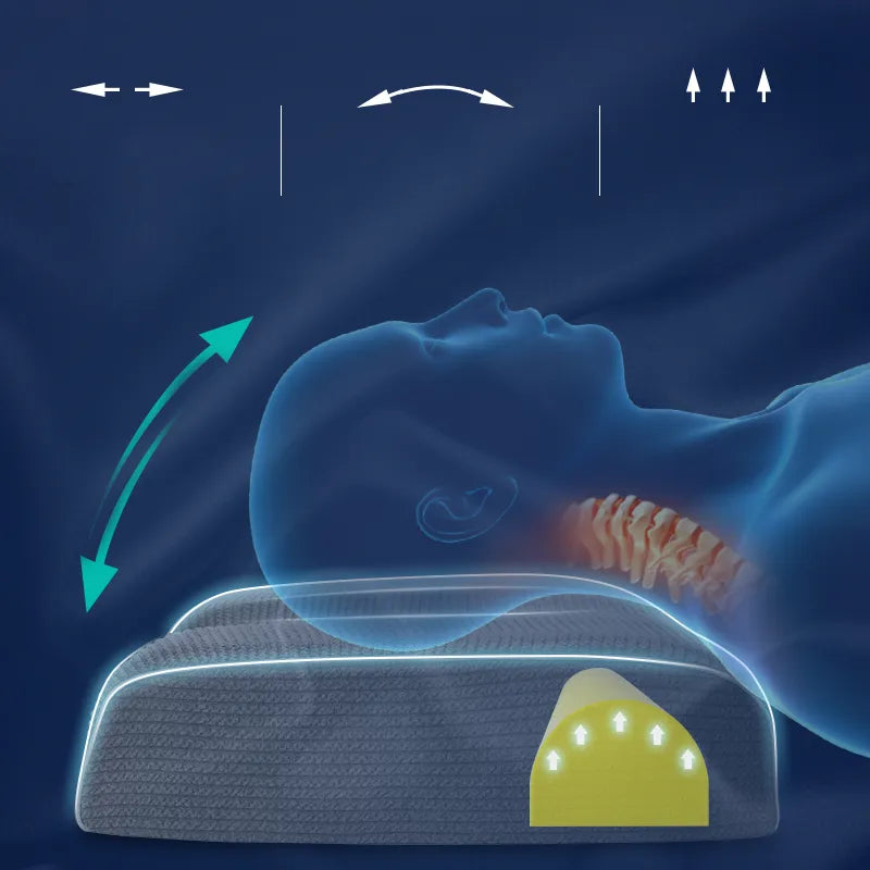 Memory Foam Neck Support Pillow