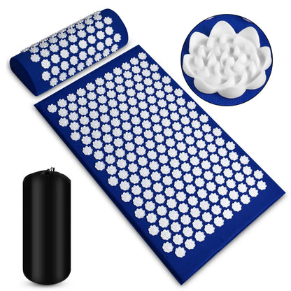 Acupressure Massage Mat &amp; Pillow Set