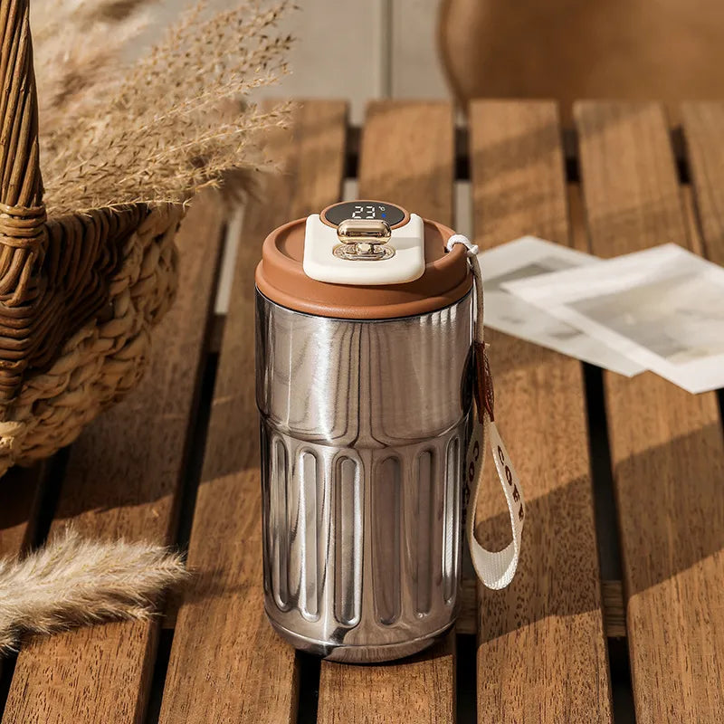 Smart Digital Thermal Bottle – 450ml