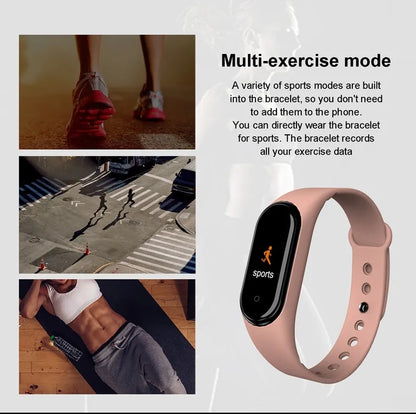 Smart Fitness Tracker Bracelet