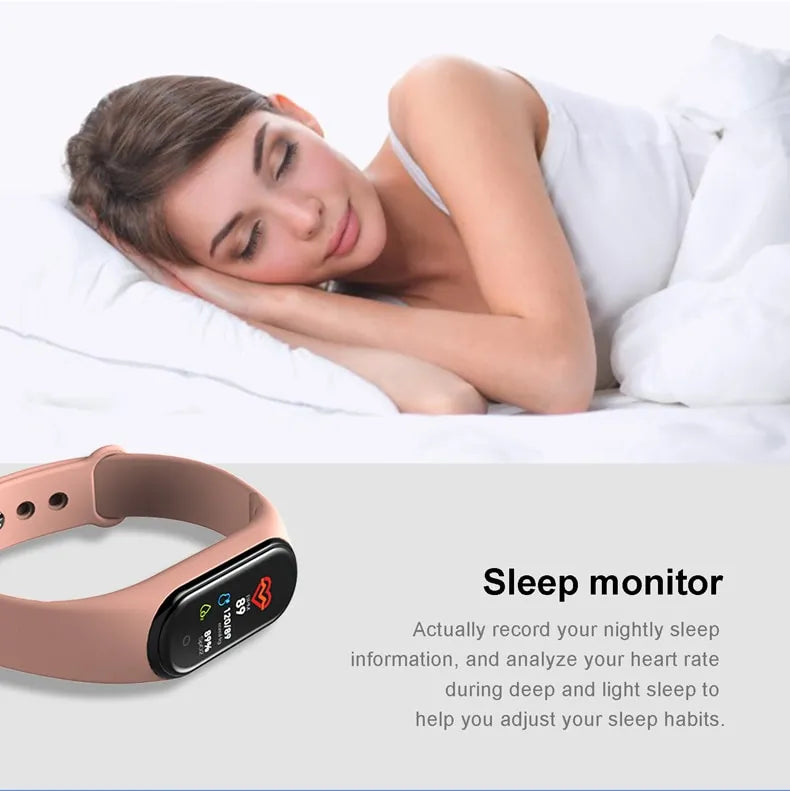 Smart Fitness Tracker Bracelet