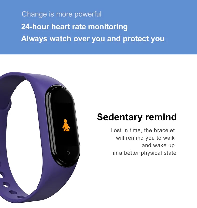 Smart Fitness Tracker Bracelet