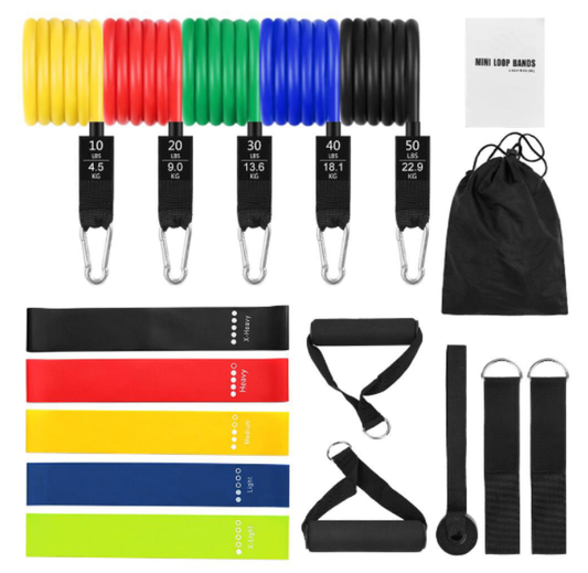 Rally 11-Piece Resistance Band Set